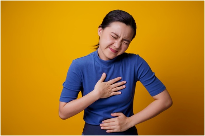 The major signs of gastroesophageal reflux disease