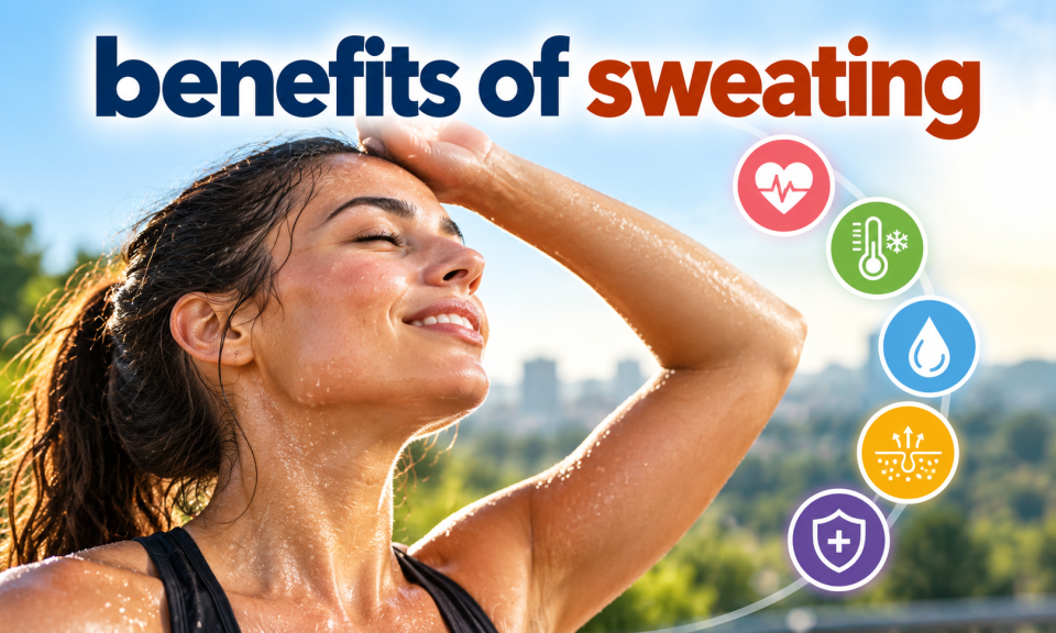 benefits of sweating
